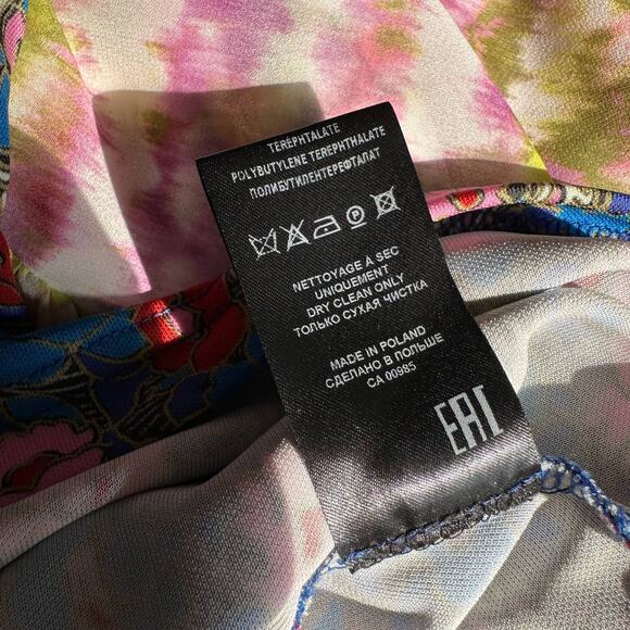 ISABEL MARANT Linazi Gathered Printed Jersey Top Size 36 - Picture 13 of 15